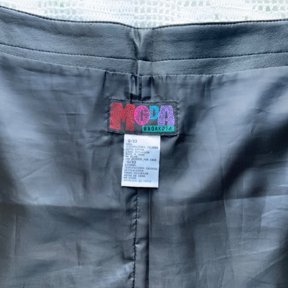 MODA size 9/10 Pleather skirt - Picture 4 of 5